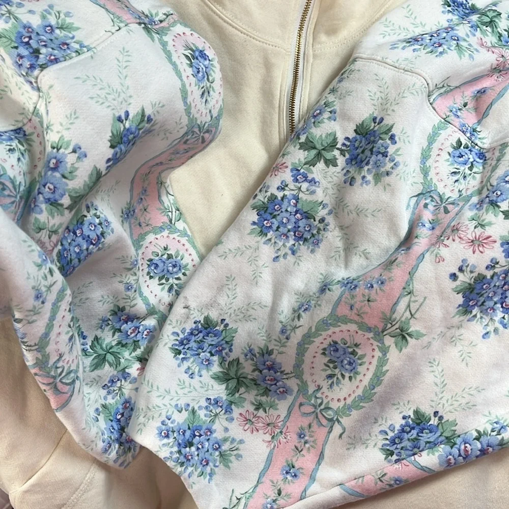 Selkie Floral Sleeve Women's Jacket size 3x